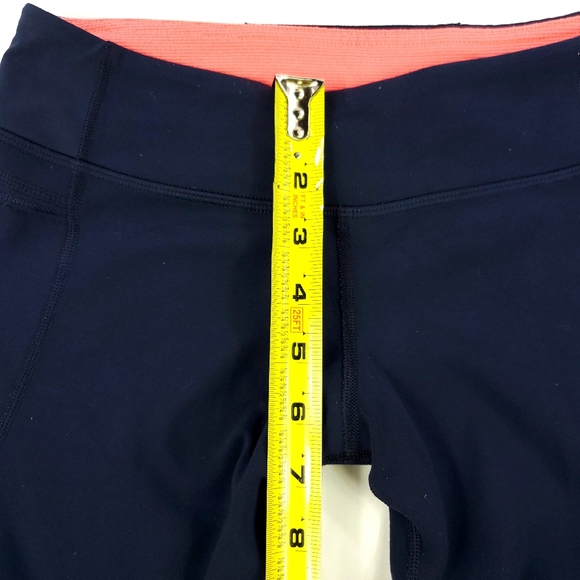 Lululemon Navy Capri Leggings Size 4 - Picture 6 of 8
